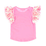 Angel's Face Girl Pink T-shirt