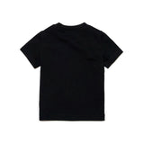 Dsquared2 Kids T-Shirt Nera con Logo Surf per Neonati