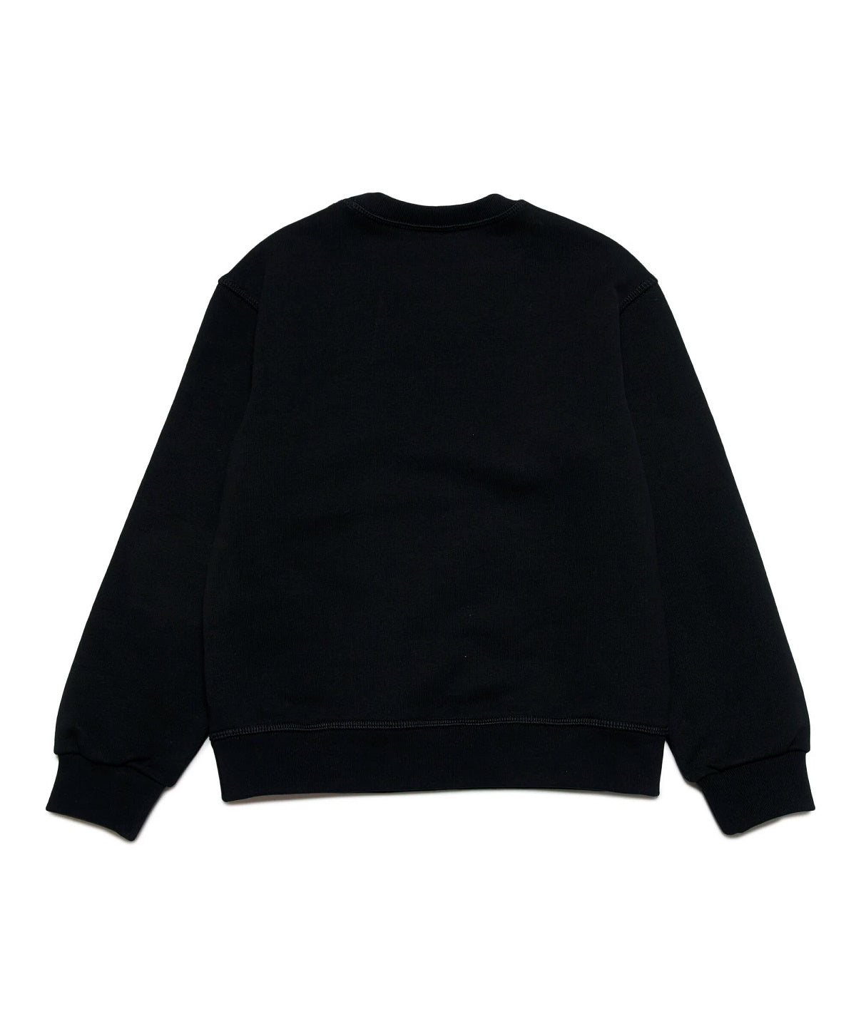 Dsquared2 Kids Felpa Girocollo Nera con Logo Surf