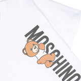 Moschino Kids White Teddy Bear T-Shirt 