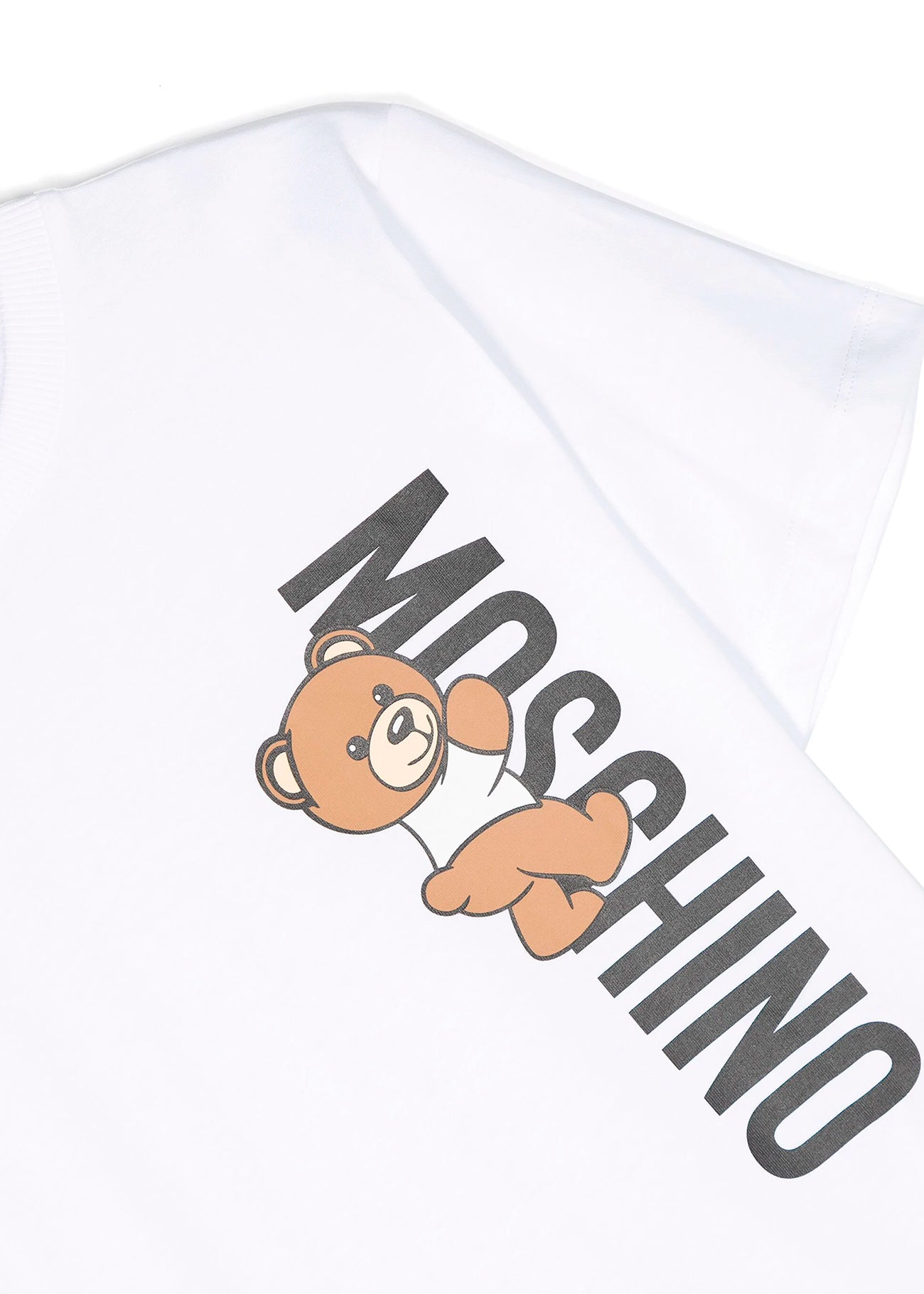 Moschino Kids T-Shirt Bianca Teddy Bear