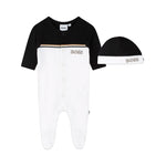 Boss Kids Tutina con Cappellino Bicolore