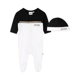 Boss Kids Tutina con Cappellino Bicolore