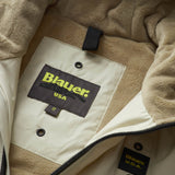 Blauer Kids Piumino Liscio con Interno in Pelliccia