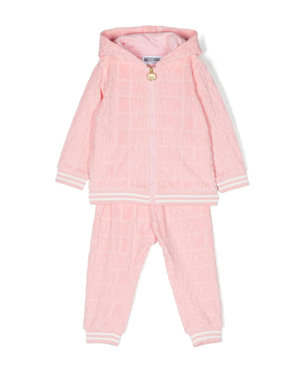 Tute Sportive Rosa Moschino Kids: Eleganza e Comfort per le Piccole Fashion Icon