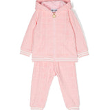 Tute Sportive Rosa Moschino Kids: Eleganza e Comfort per le Piccole Fashion Icon