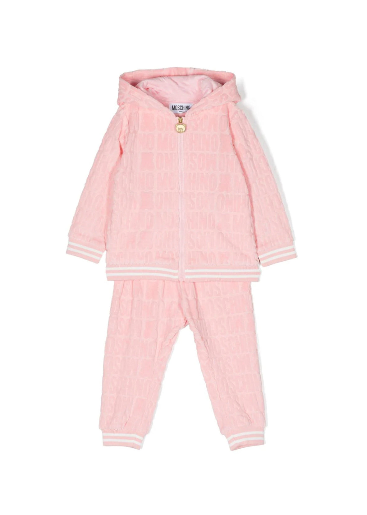 Tute Sportive Rosa Moschino Kids: Eleganza e Comfort per le Piccole Fashion Icon