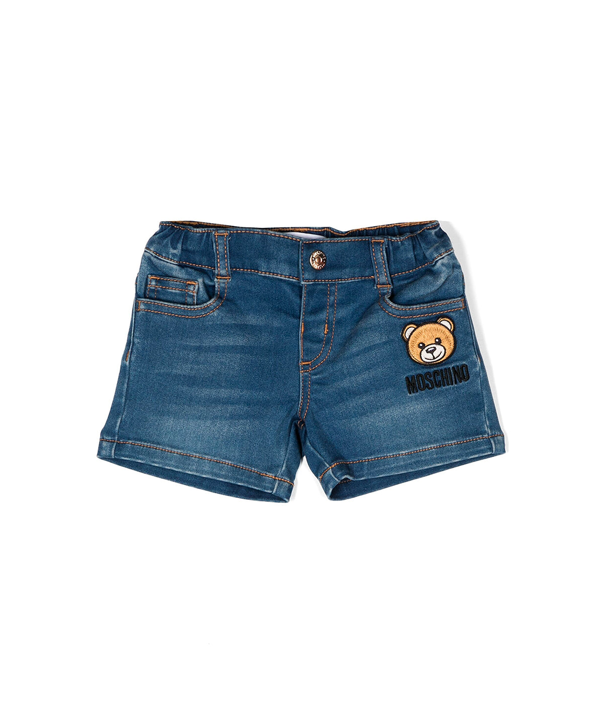 Moschino Kids Shorts di Jeans per Neonati