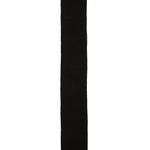 Sciarpa DSquared2 Kids in Misto Lana con Lavorazione a Costine e Applicazione Logo D2 | Colore Nero | Taglia I: 21x160cm, Taglia II: 25x180cm