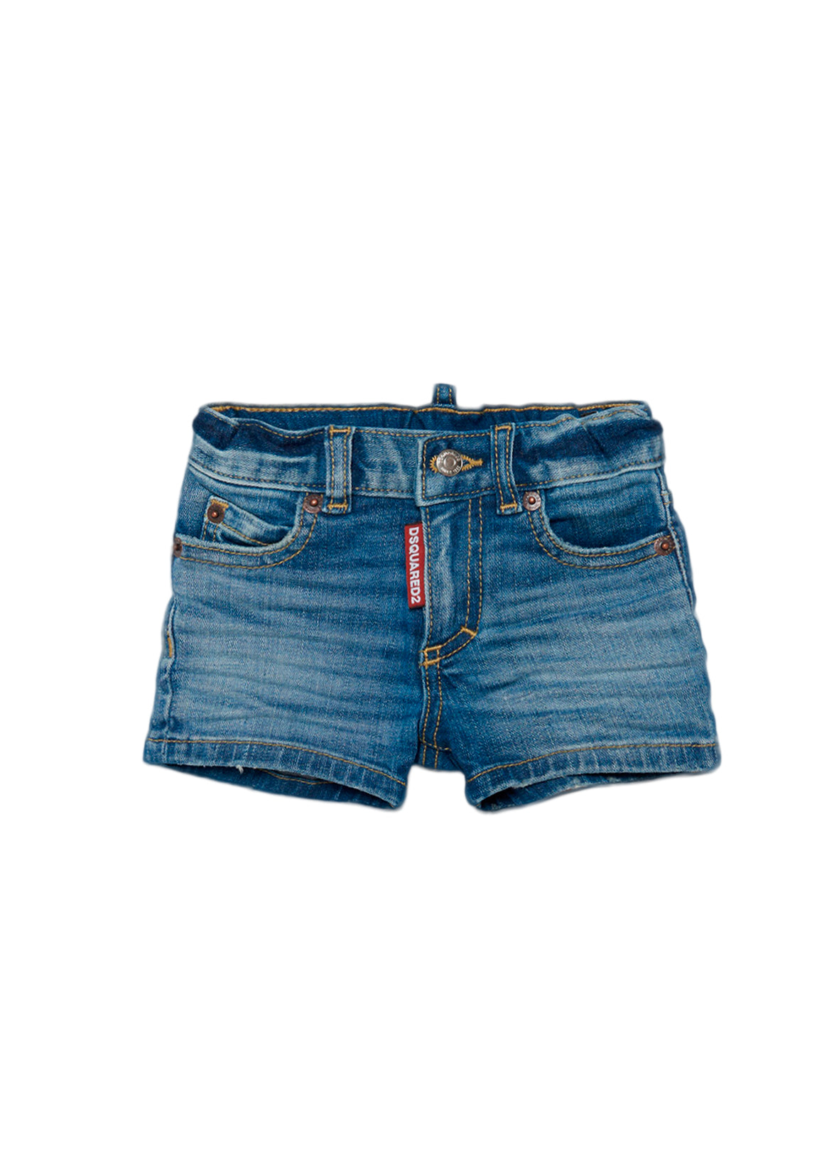 Dsquared2 Kids Short Di Jeans per Neonati