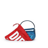 Borsa Diesel 1DR XS in Pelle Lucida Blu