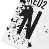 Dsquared2 Kids Icon Splatter Graphic T-shirt for Kids