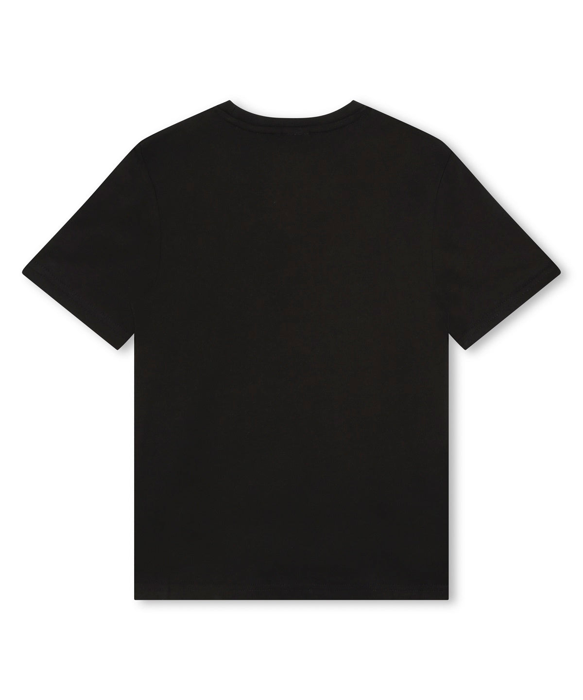 T-Shirt Nera BOSS per Bambini con Stampa Logo - Eleganza Classica in Cotone 100%