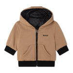 Felpa Reversibile con Cappuccio e Zip BOSS per Bambini - Doppio Stile, Doppio Charme