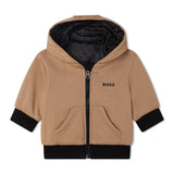 Felpa Reversibile con Cappuccio e Zip BOSS per Bambini - Doppio Stile, Doppio Charme