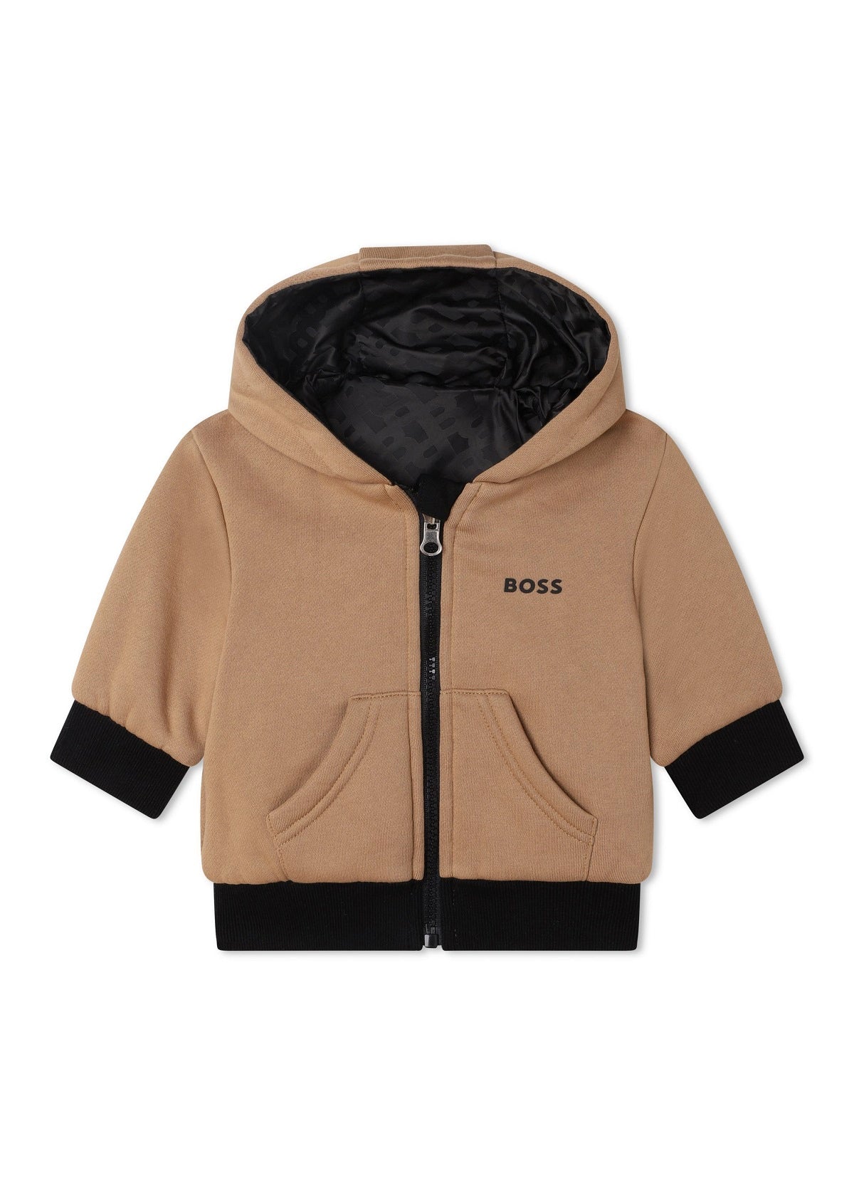 Felpa Reversibile con Cappuccio e Zip BOSS per Bambini - Doppio Stile, Doppio Charme