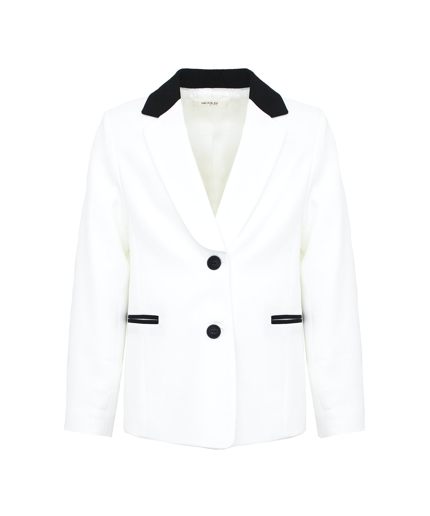 Vicolo Giacca Bianca per Bambine