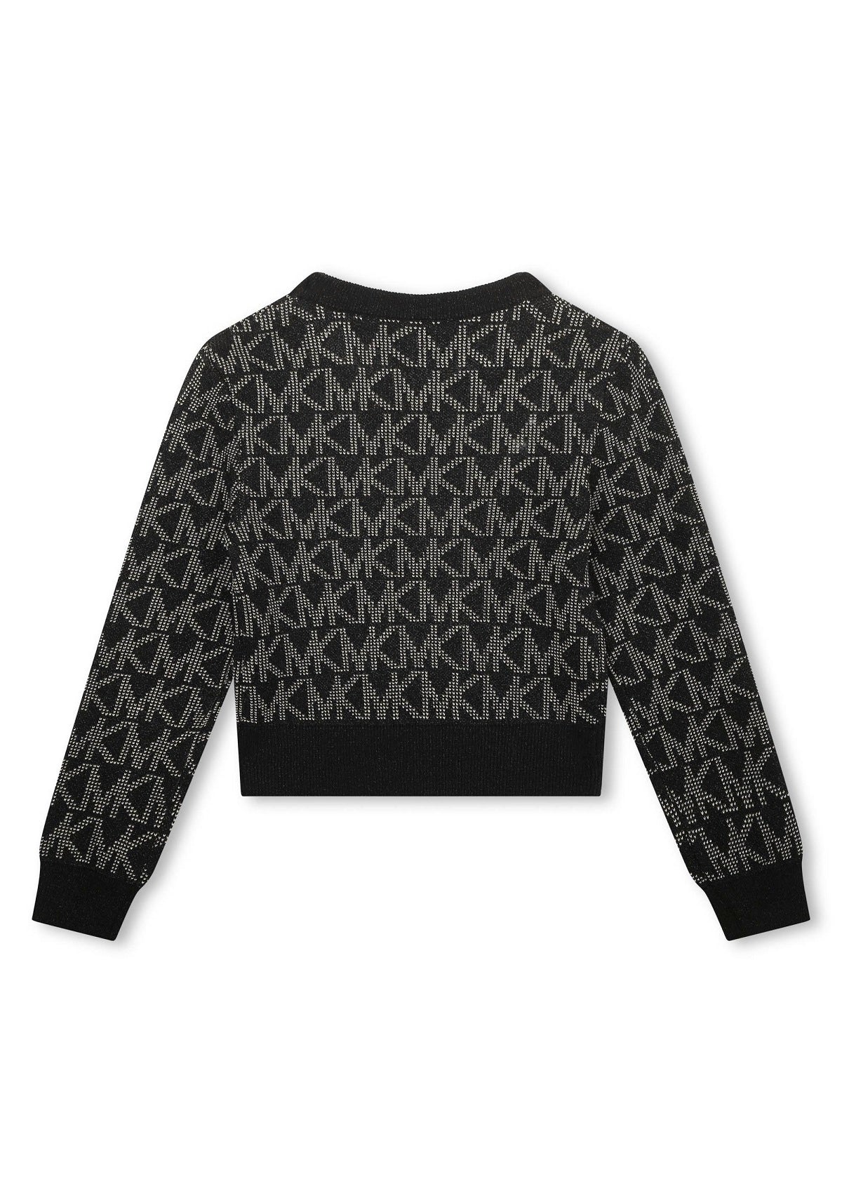 Michael Kors Kids Maglione con Monogram All-over Nero