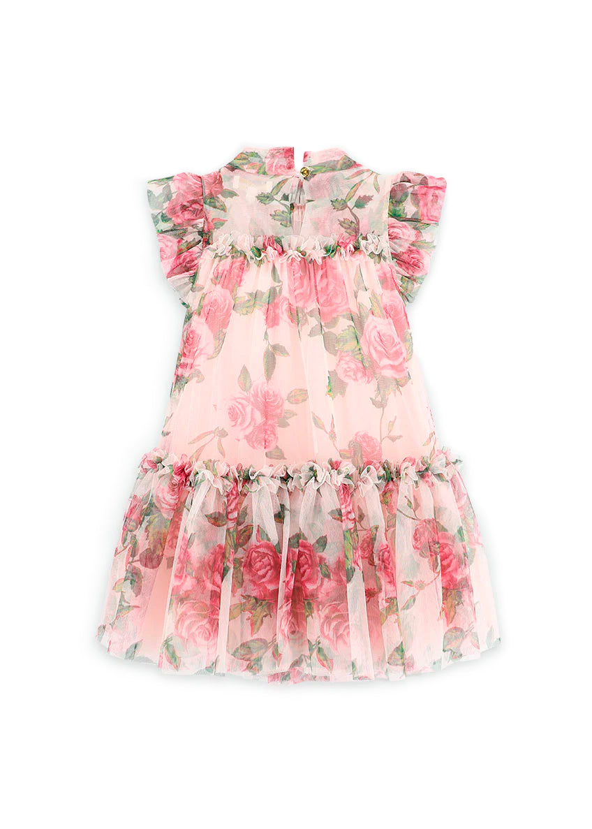 Angel's Face Pink Fantasy Dress for Girls