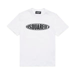 Dsquared2 Kids T-Shirt Bianca con Logo Surf