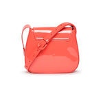 N°21 Kids Borsa a Spalla Corallo con Placca Logo per Bambine