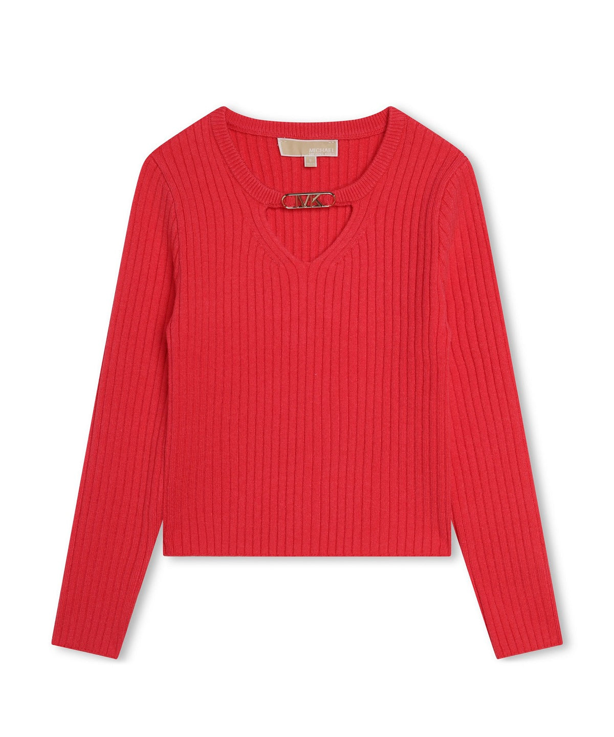 Maglione a Coste Michael Kors per Bambina - Fucsia