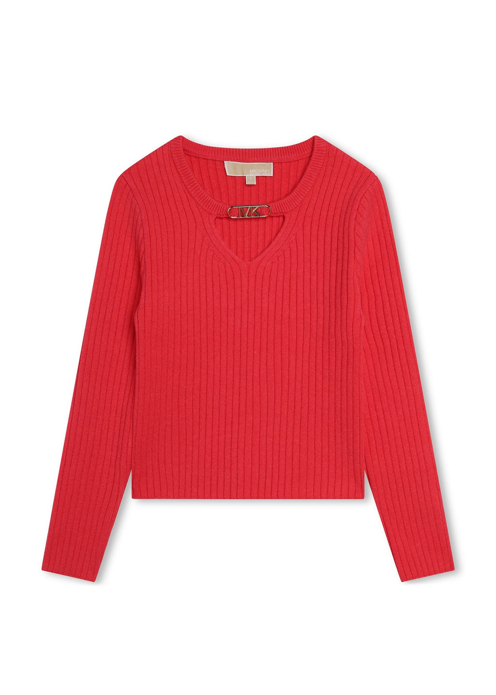 Maglione a Coste Michael Kors per Bambina - Fucsia