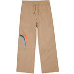 Dsquared2 Kids Pantalone Beige in Cotone Wide Fit