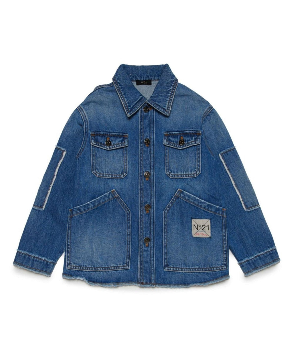N°21 Kids Camicia di jeans per Bambini