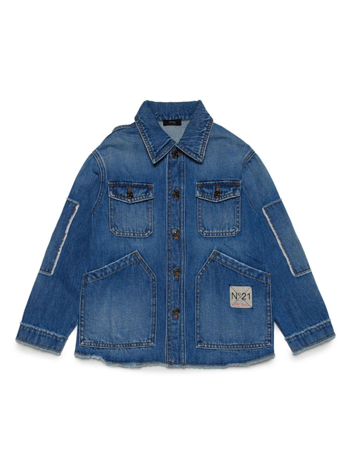 N°21 Kids Camicia di jeans per Bambini