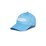 Dsquared2 Kids Cappello Celeste con visiera per Neonati
