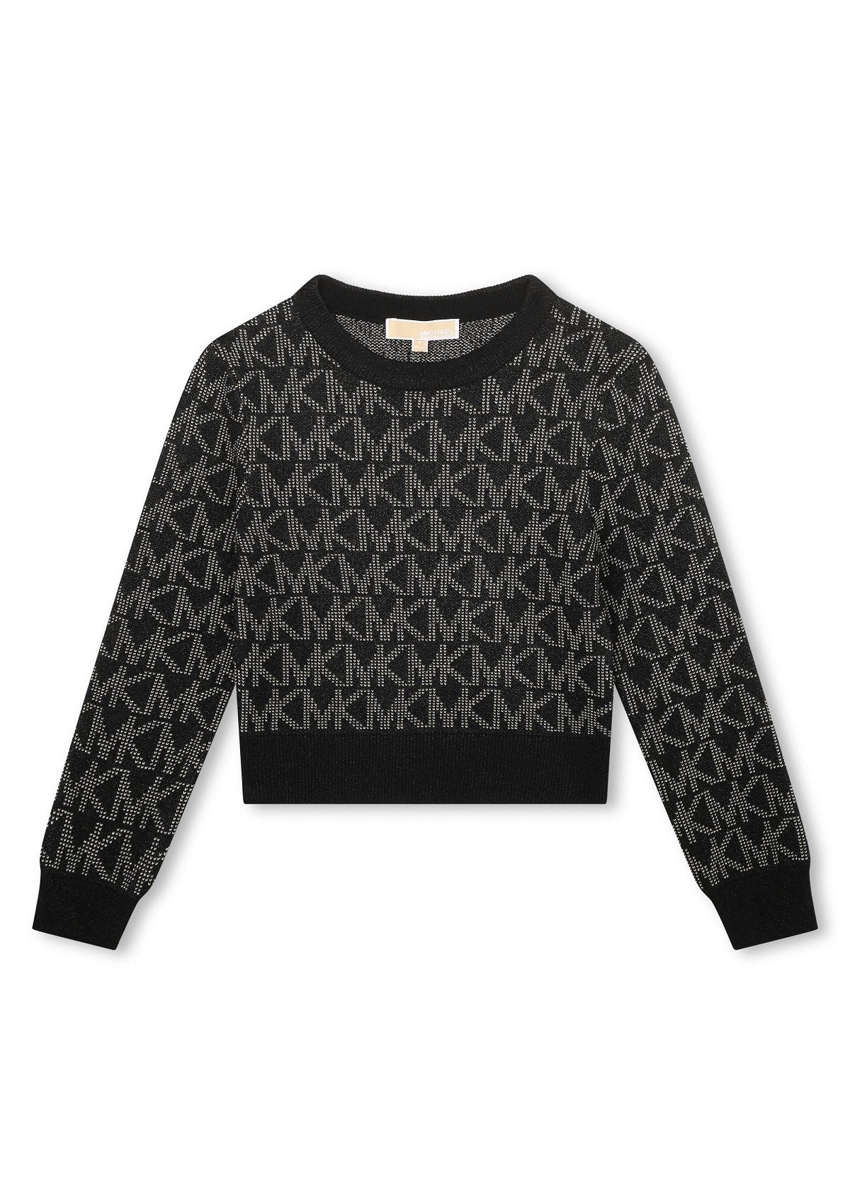 Michael Kors Kids Maglione con Monogram All-over Nero