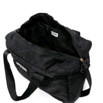 Moschino Kids Borsa Mamma con Fasciatoio Nera in Nylon
