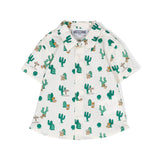 Moschino Kids Camicia con Stampa Toys Cactus