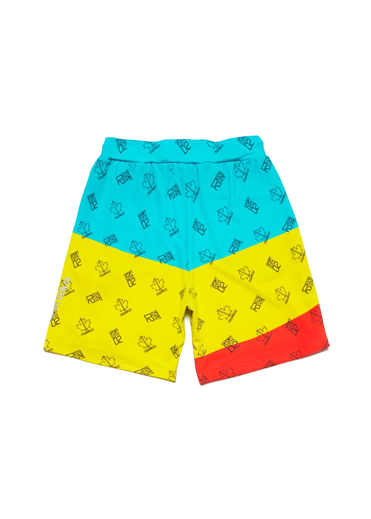 Dsquared2 Kids Short All-over Sport Edtn colorblock