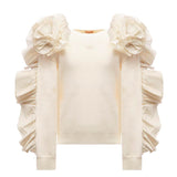 Elisabetta Franchi Maglia panna