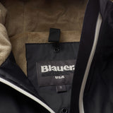 Blauer Kids Giubbino Liscio Nero con Interno in Pelliccia per Bambine