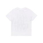 Dsquared2 Kids T-Shirt Bianca con Stampa Icon Displaced per Neonati