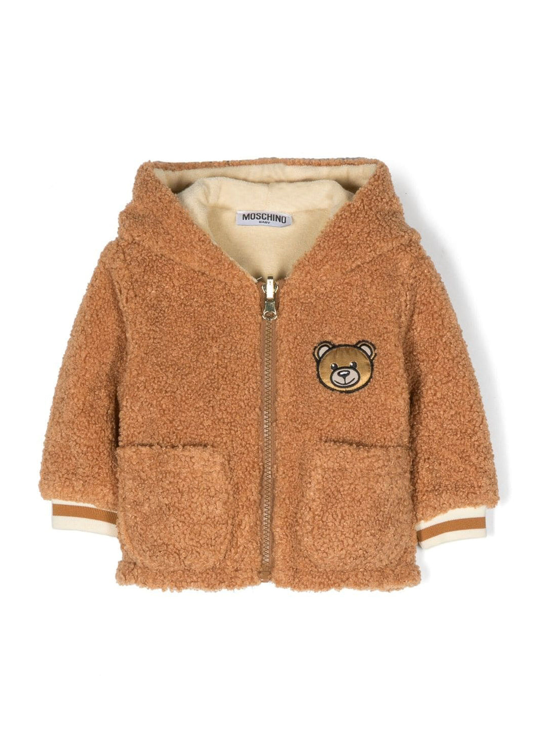 Giacca Teddy Bear Reversibile Moschino Baby: Dolcezza e Praticità per i Piccoli Esploratori