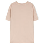 MSGM Kids T-Shirt Beige con Taschino