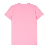 Moschino Kids T-Shirt Rosa con Stampa Teddy Bear
