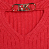 Maglione a Coste Michael Kors per Bambina - Fucsia
