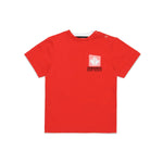 Dsquared Kids T-shirt Bicolor con Grafica Leaf per Neonati