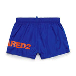 Dsquared2 Kids Costume Boxer Blu per Bambini