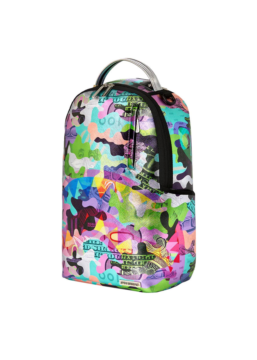 Sprayground Kids Zaino Neon Money Camo