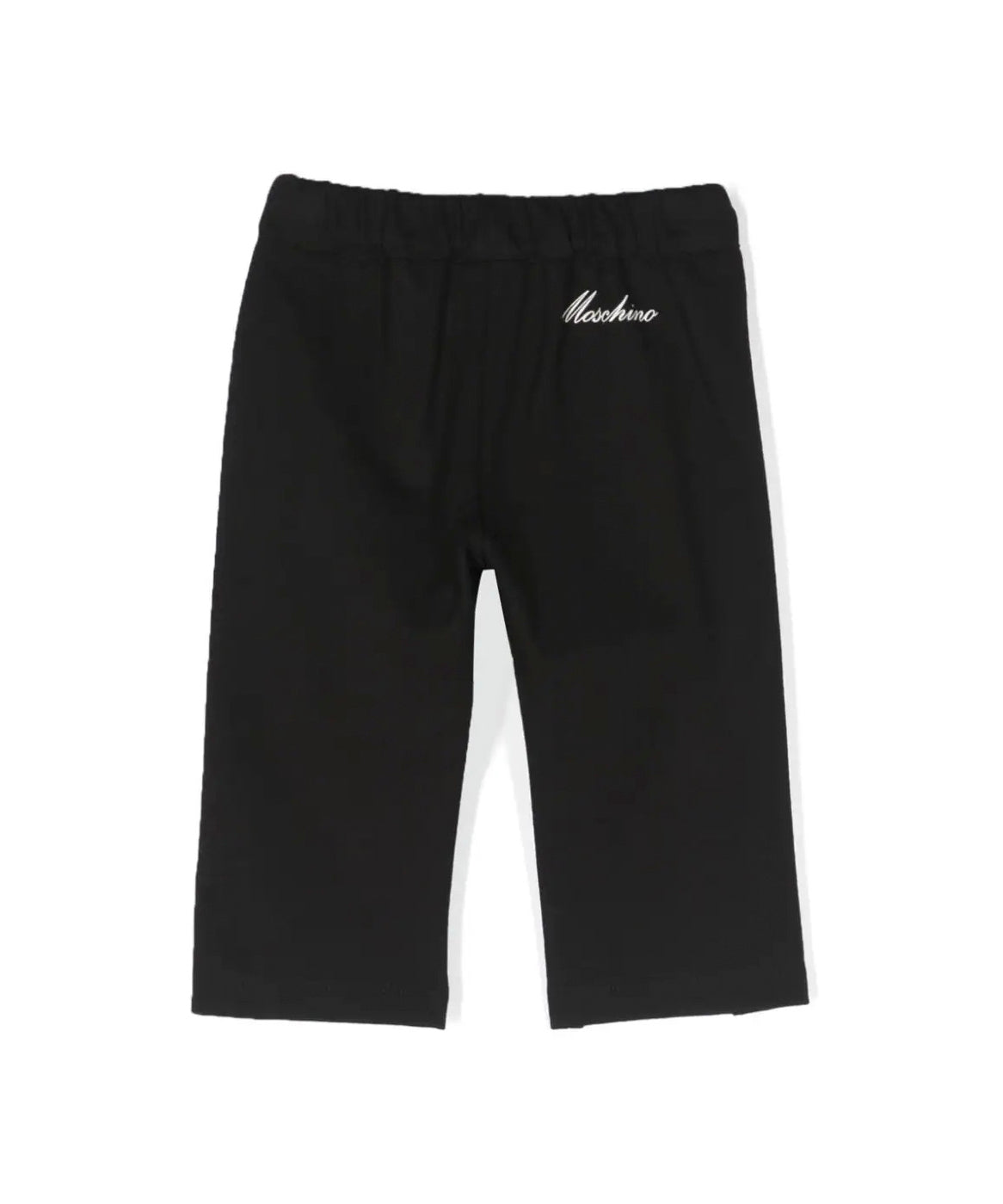 Pantaloni Chino Nero con Ricamo Moschino Kids: Eleganza e Comfort per i Piccoli Trendsetter
