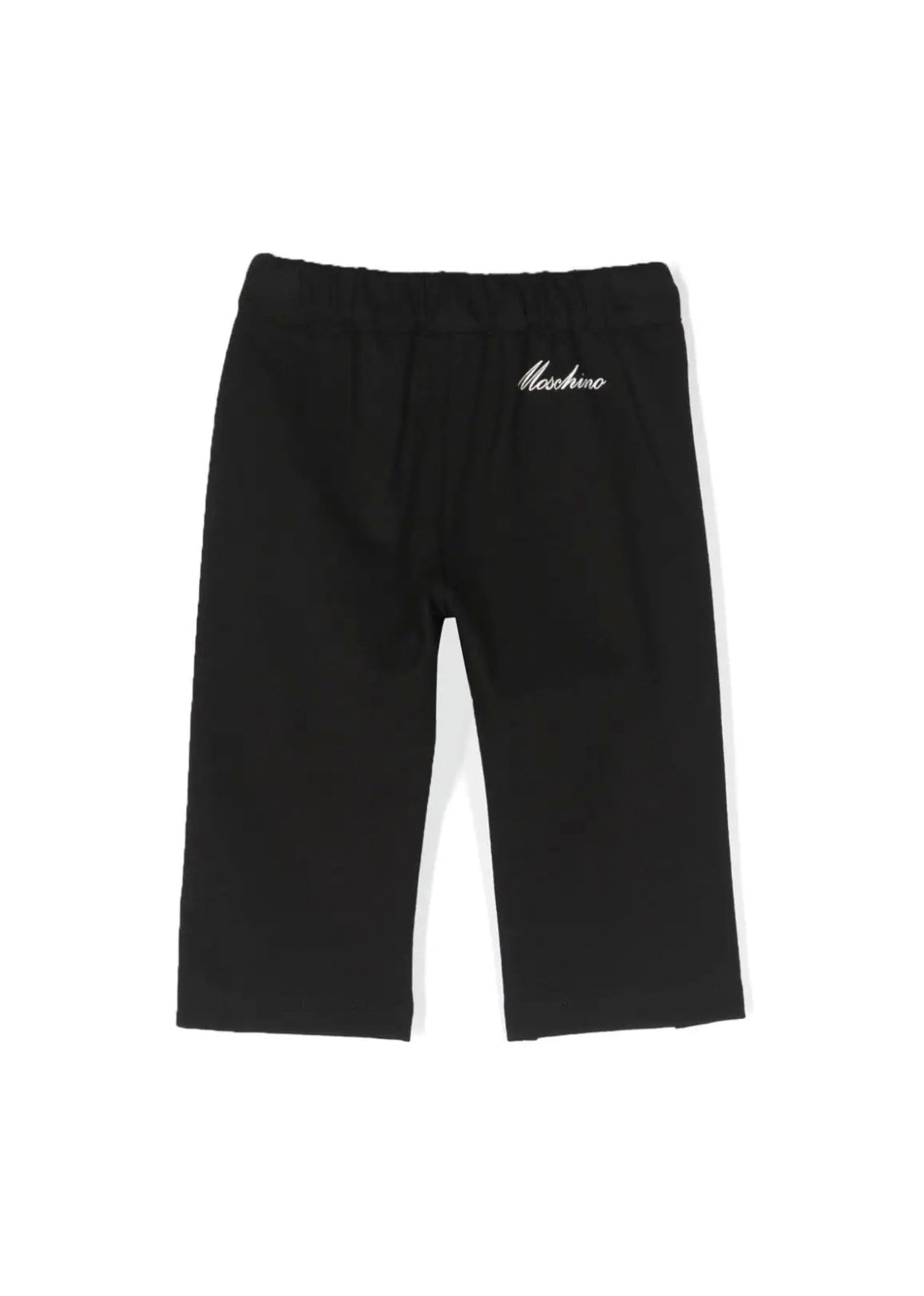 Pantaloni Chino Nero con Ricamo Moschino Kids: Eleganza e Comfort per i Piccoli Trendsetter