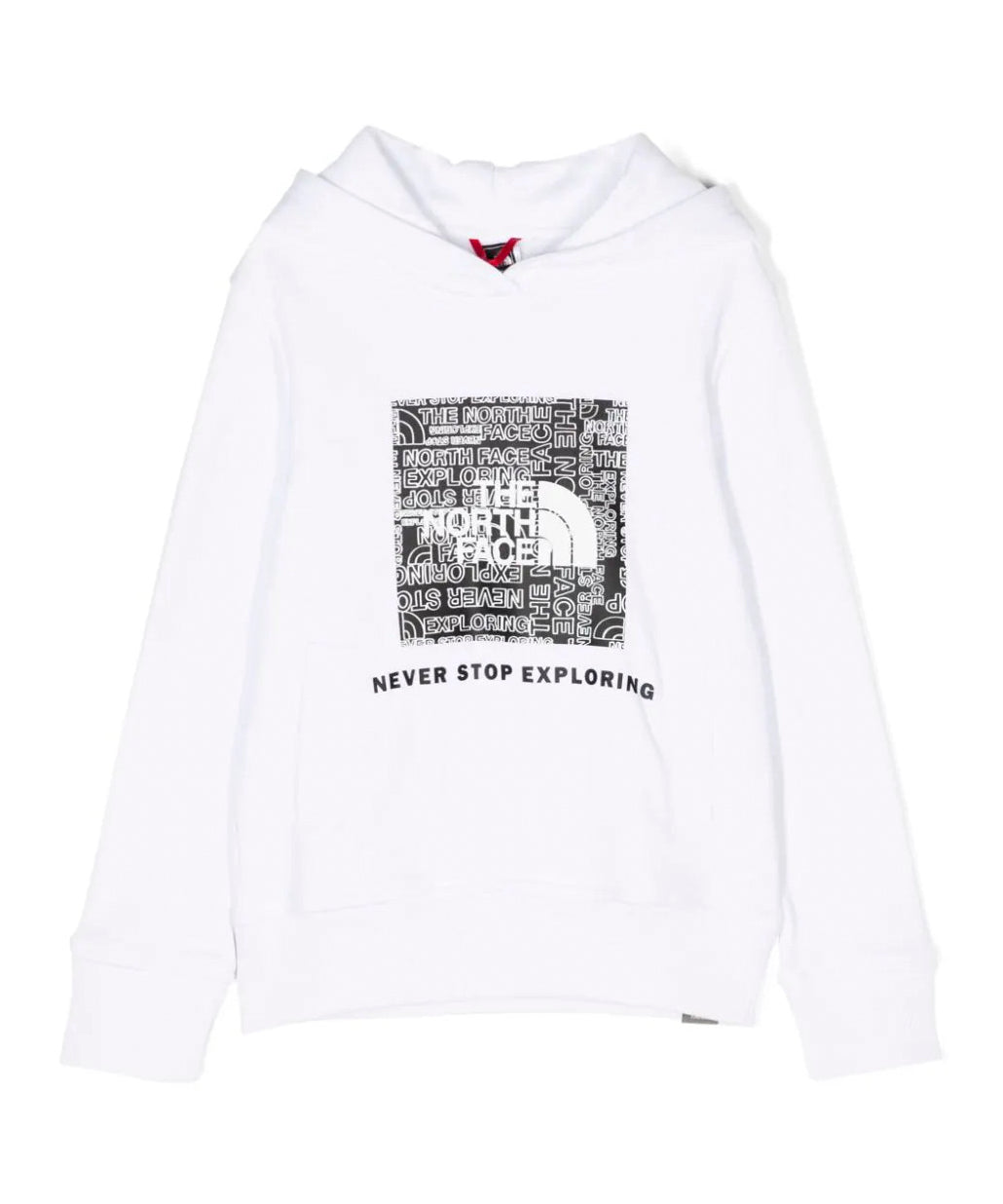 Felpa con Cappuccio Bianca Box - The North Face Kids | Florence Kids