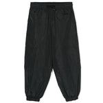 Msgm Kids Pantalone Parachute Cargo Nero per Bambine