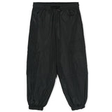 Msgm Kids Pantalone Parachute Cargo Nero per Bambine